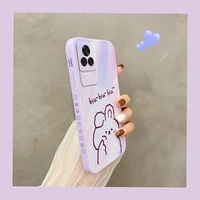 square painting pattern phone case for xiaomi redmi k40s k40 s silicone anti drop back cover