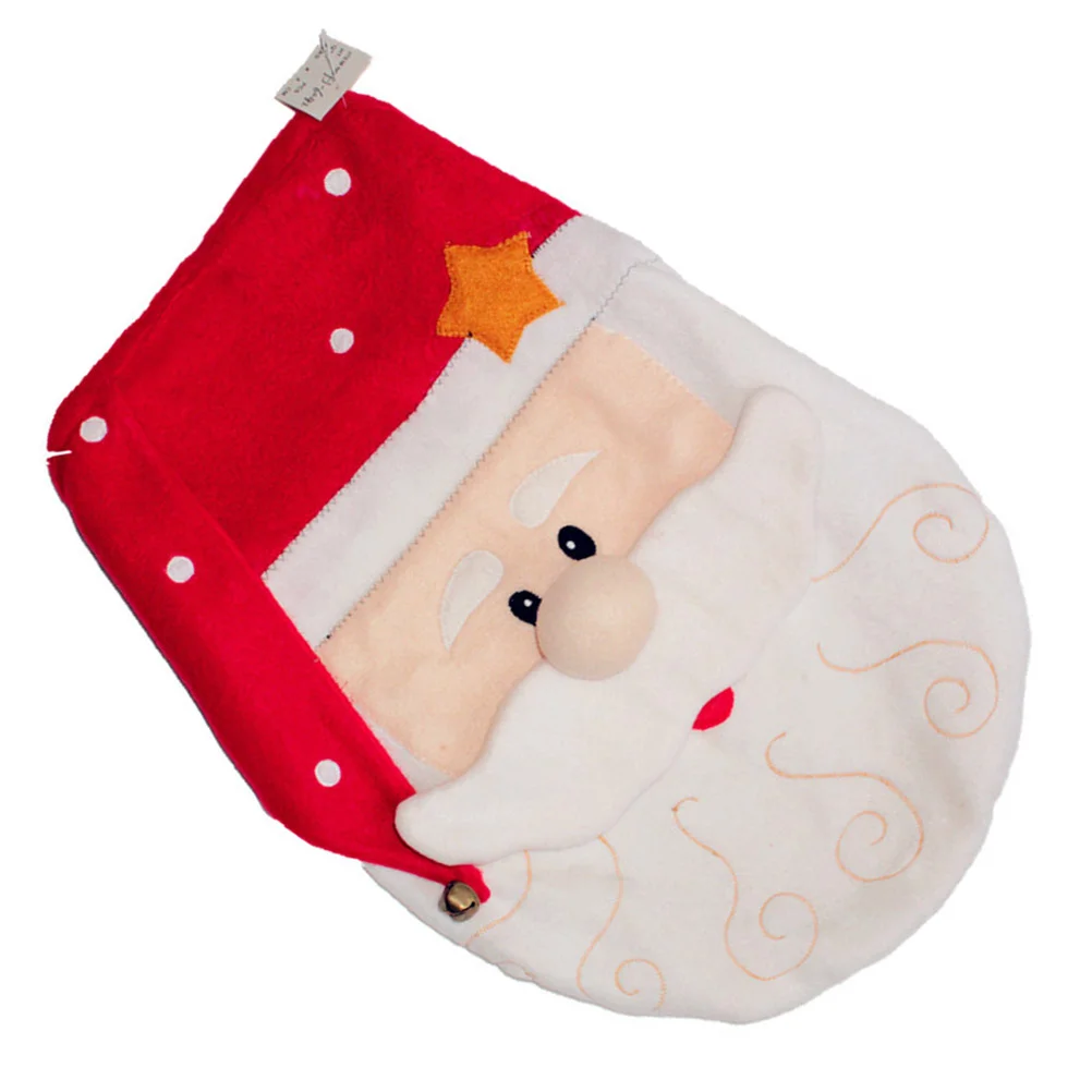 

Toilet Cover Christmas Bathroom Santa Decorations Claus Lidornament Decoration Mat Decorative Tankfloor Decorhome Pad Covers