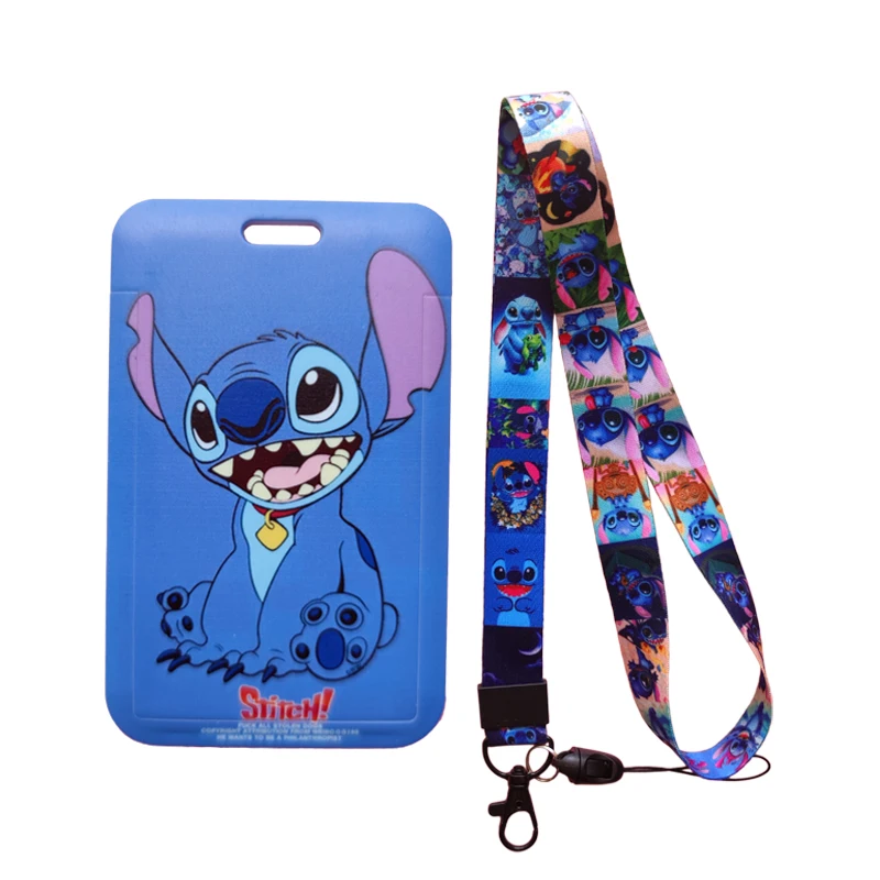 

Студийный значок Disney Stitch ID Lanyard Bus Bank держатель для карт