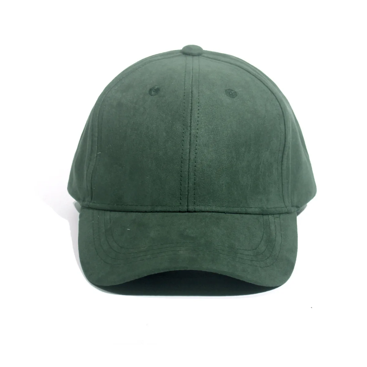 Фото Однотонные замшевые бейсболки для мужчин и женщин, кепка Snapback, дешевые однотонные шляпы высокого качества, желтая, зеленая шляпа цвета хаки №2