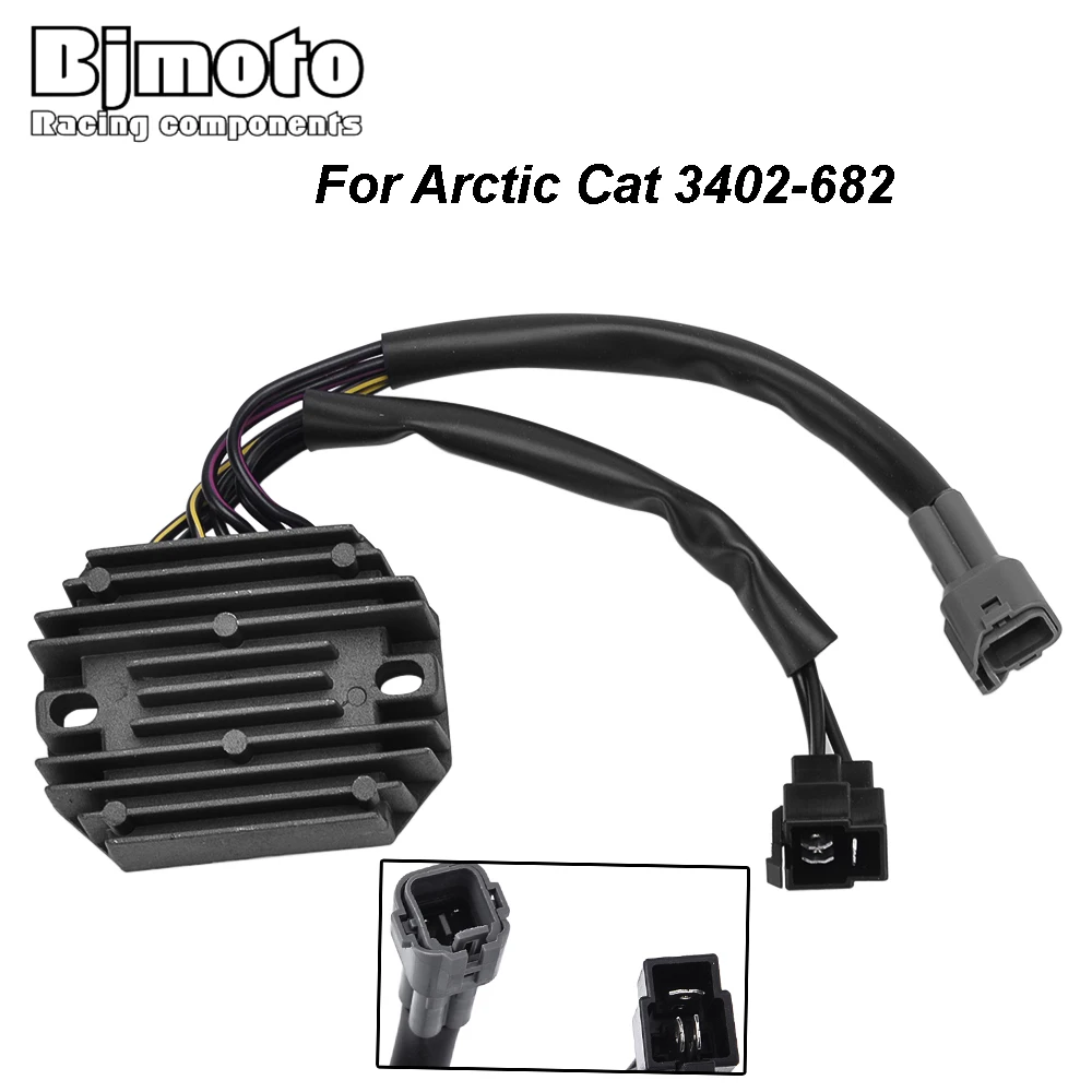 

Voltage Regulator Rectifier For Arctic Cat ATV 375 AUTOMATIC TRANSMISSION 2X4 2002 400 4X4 MANUAL TRANSMISSION 2003 3402-682