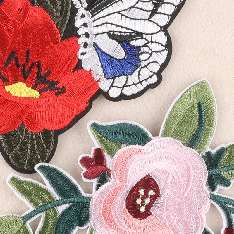 5 шт. вышитая термоклейкая аппликация для одежды | Дом и сад