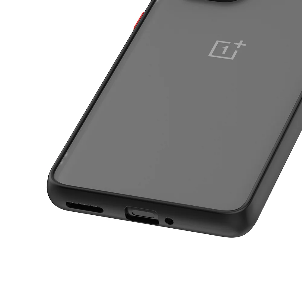 camera lens protection phone case for oneplus 9r 8t 7t pc matte translucent cover fon oneplus 9 8 7 pro soft tpu bumper case free global shipping