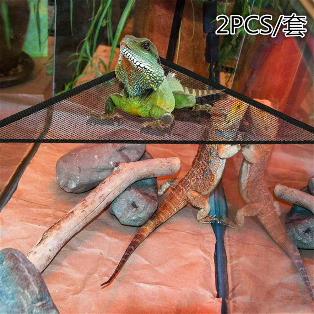 Ящерица для рептилий змея сетчатый гамак домашних животных кровать клетка