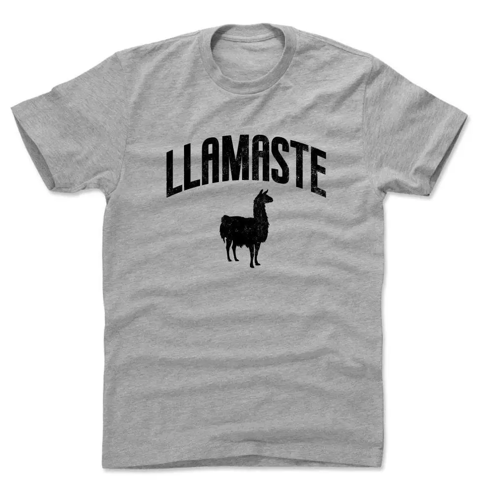 Мужская хлопковая футболка для занятий йогой фитнесом