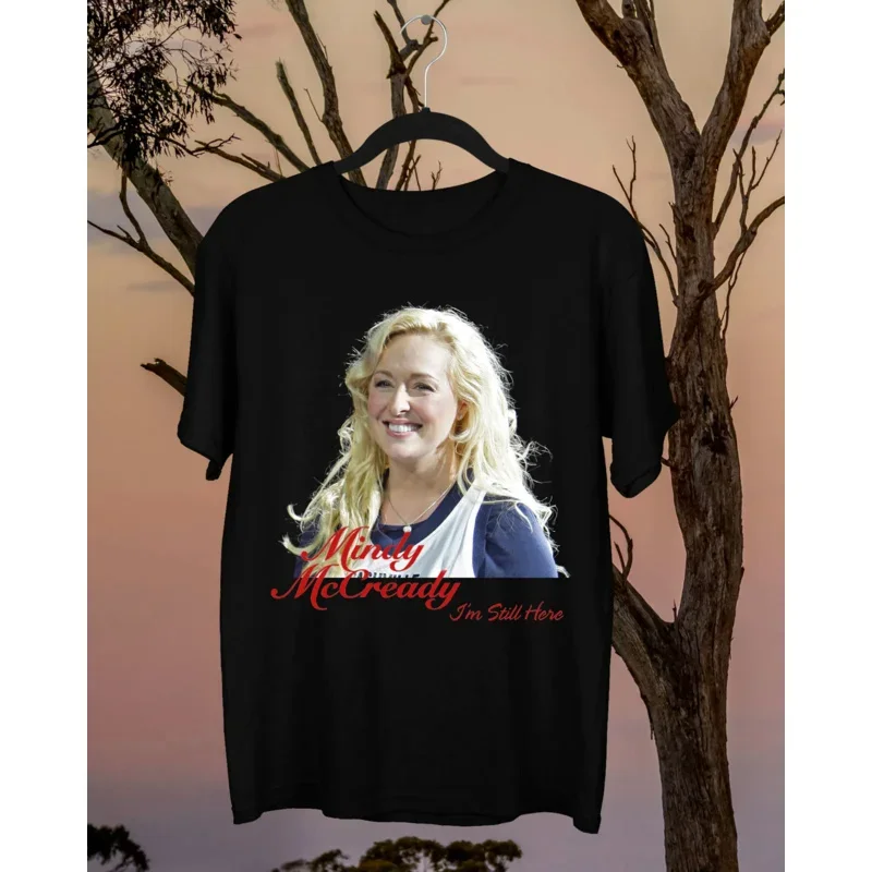 MindyMcCreadyI'mStillHereGiftForFanBlackAllSizeShirtKH387longorshortsleeves