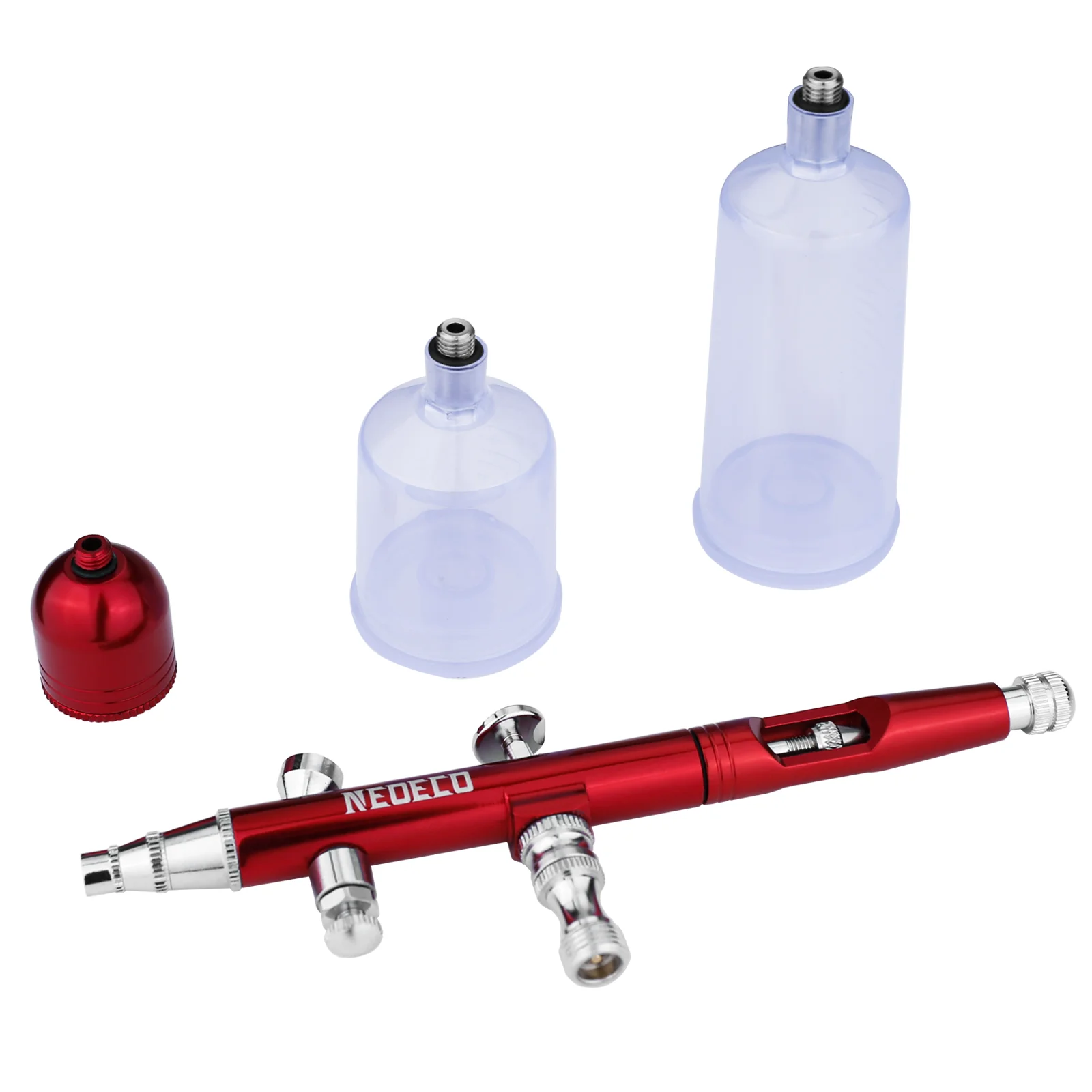 NEOECO гравитационный пистолет-распылитель двойного действия с насадкой 0 3 мм для