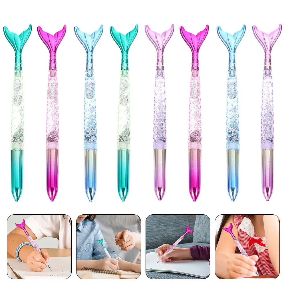 

Pens Pen Mermaid Ballpoint Writing Ink Kids Wholesale Boutique Items Rollerball Decorative Birthday Fountain Goodi Party Favors