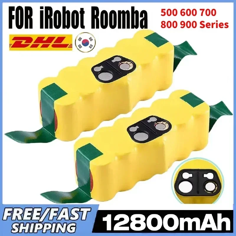 Сменный аккумулятор NI-Mh 14 4 В 12 8 Ач для iRobot Roomba 500 600 700 800 серии 555 560 580 620 630 650 760 770 780 790