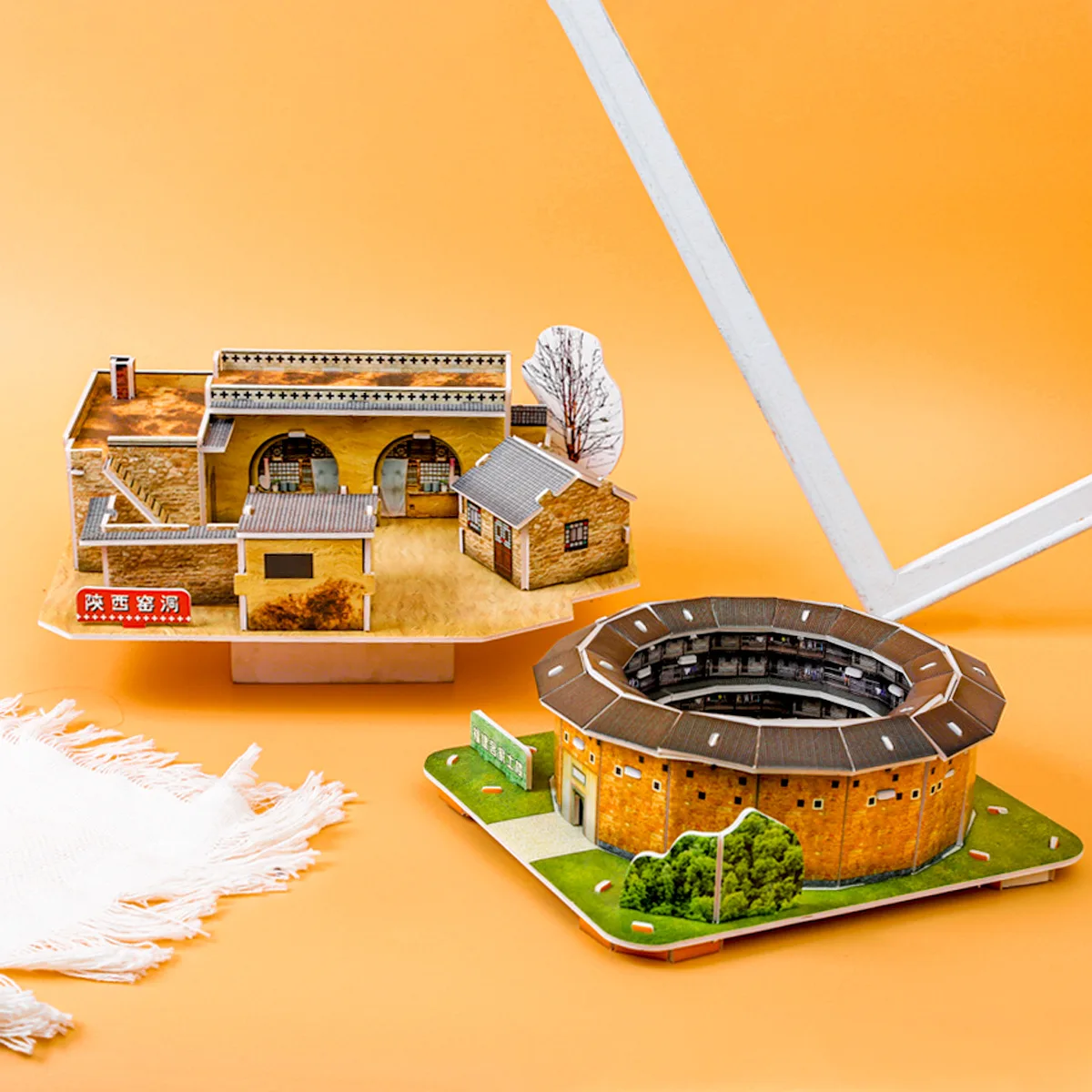 

Paper 3D Jigsaw Puzzle Tiananmen Architecture Children's Jigsaw Puzzle DIY model puzzle puzzle