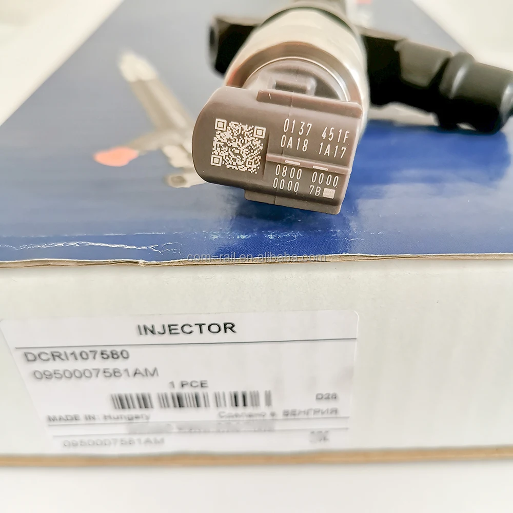 Подлинная новая дизельная топливная форсунка Common Rail модель двигателя Ranger 095000 -7581