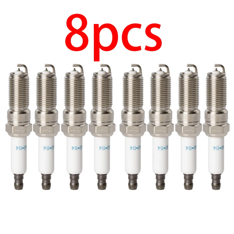 

8PCS/Lot Iridium Spark Plug OEM# 12622441 41-114 Car Candle For Chevrolet Corvette For Cadillac Escalade For GMC Yukon XL Sierra