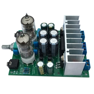 HIFI 6J1 Tube Amplifier Headphones Amplifiers LM1875T Power Amplifier Board 30W Preamp Bile Buffer Diy Kits