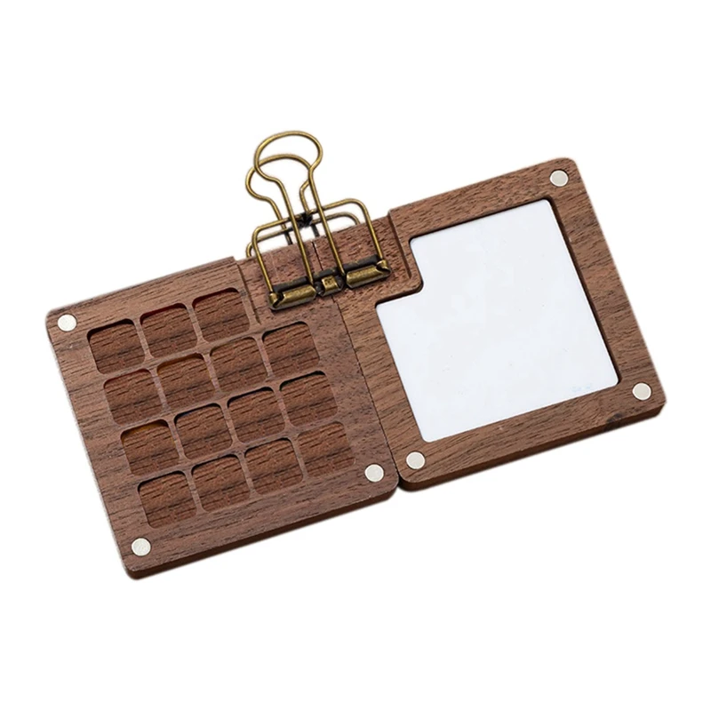 Портативная палитра дорожная красок мини-акварельный альбом для рисования с