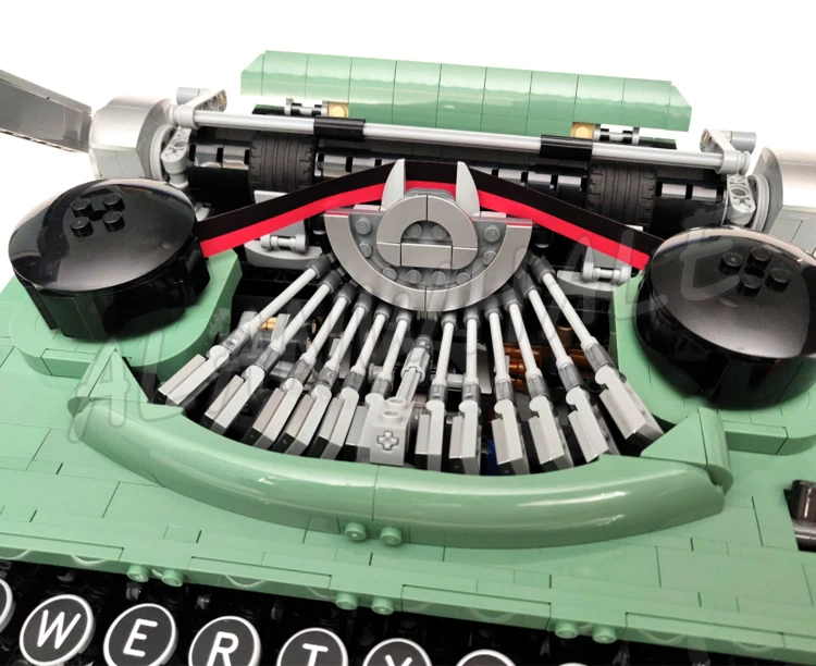 2079 шт. идеи пишущая машинка ностальгический буквенный ключ реалистичный