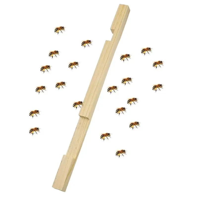 

1 Pack Beehive Entrance Reducer 10 Frame Wood Bee Hive Entrance Reducer For Beekeeping 2 Size Openings Control Ventilation