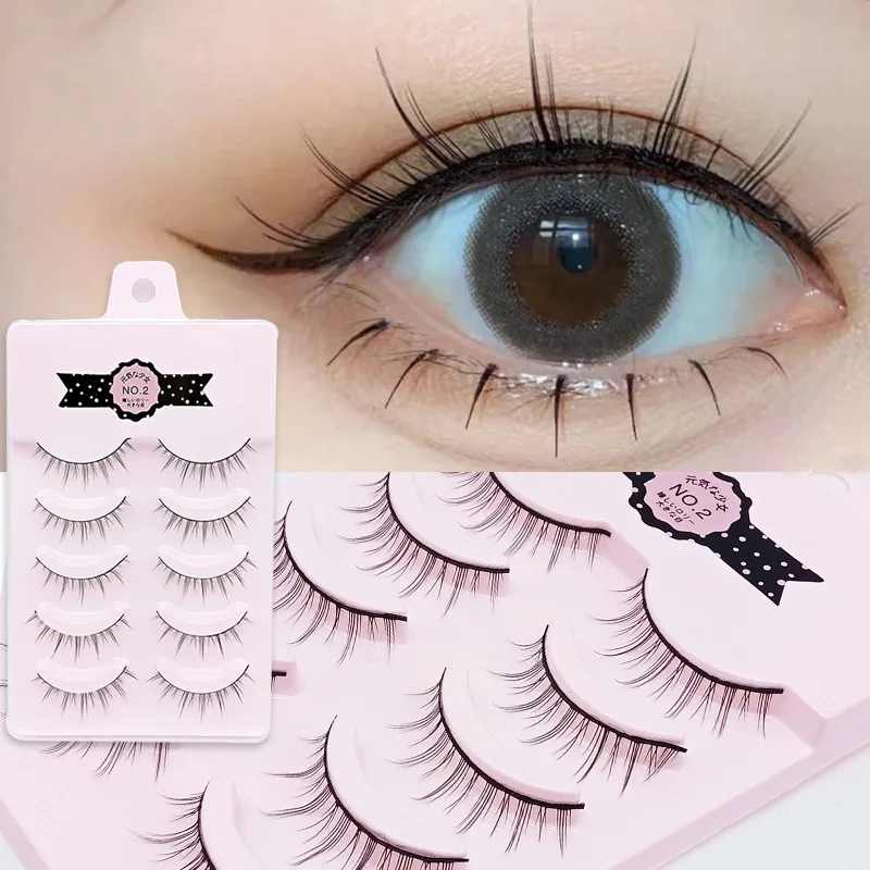 

false eyelashes clusters make up eyelash extensions cilios beauty korean makeup natural lashes eyes fake lashes natural wispy