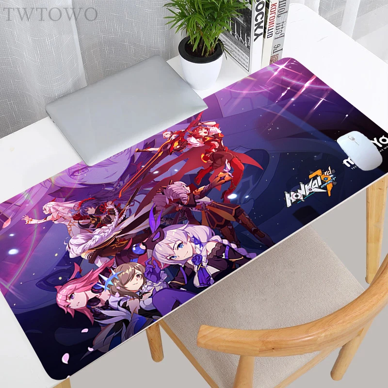 Коврик для мыши Honkai Impact 3rd большой антискользящий Настольный коврик геймеров