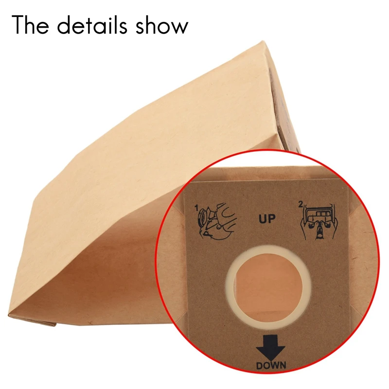 10 шт. пылесос мешки для пыли из крафт-бумаги двойной фильтр мешок подходит Z1480