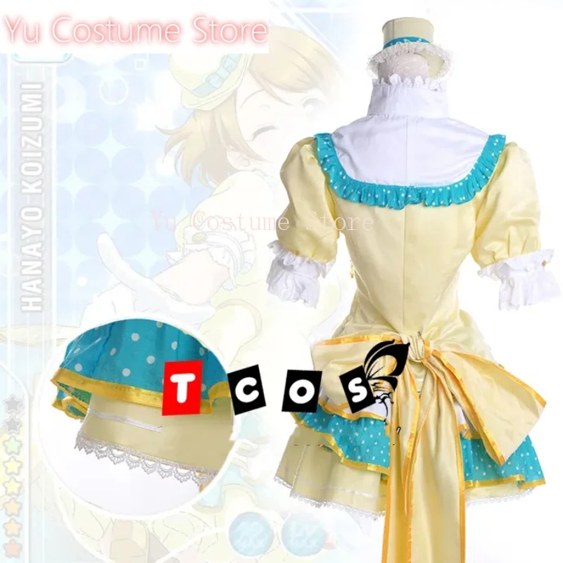 Lovelive Koizumi Hanayo Hit The Song костюм косплей Cos Game аниме вечерние униформа Хэллоуин играть