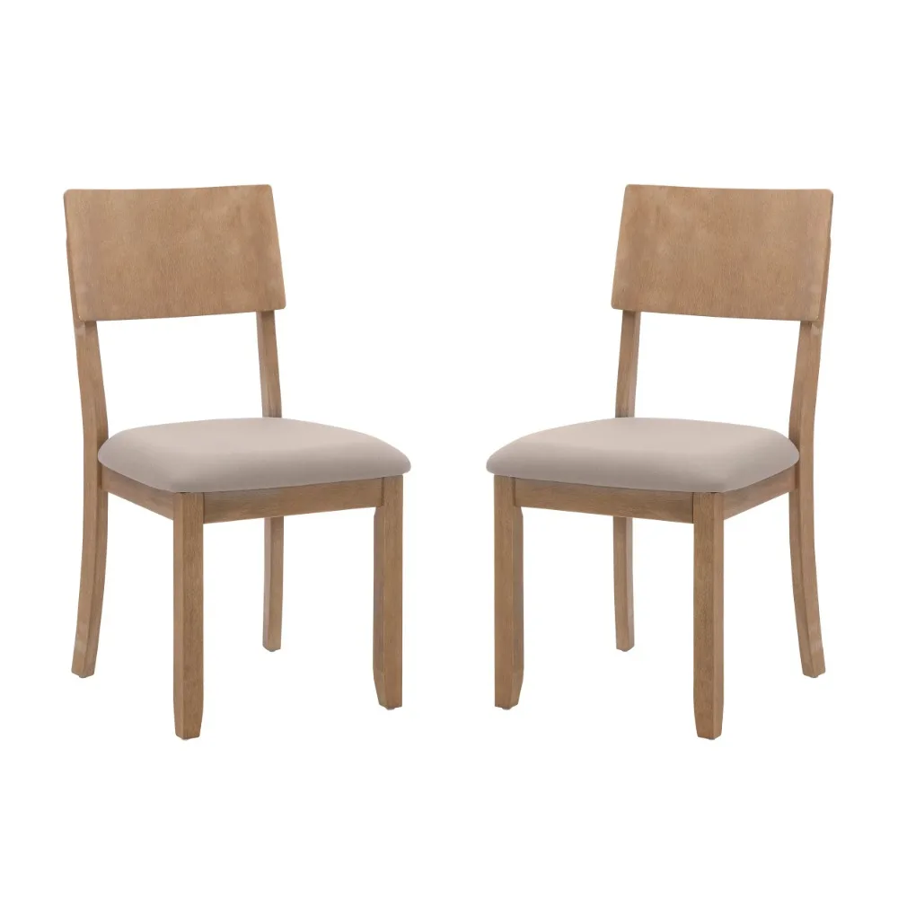 

Linon Jamil Upholstered Dining Chair, Set of 2, Gray Wash