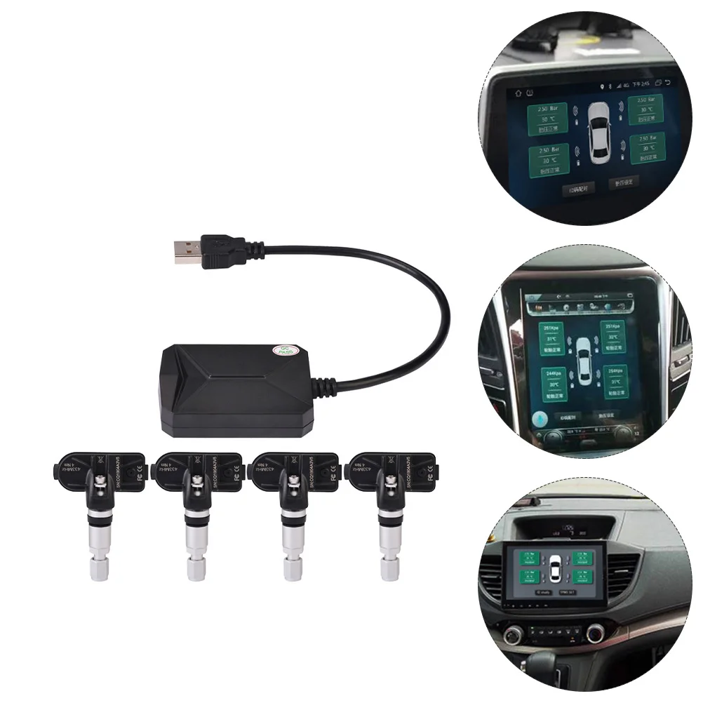 

1 Set Wireless Car Tire Detection Device Practical Tire Pressure Detector