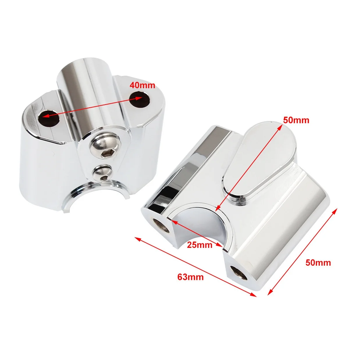 Руль мотоцикла крепление на ручку зажим для подъемного зажима адаптеры