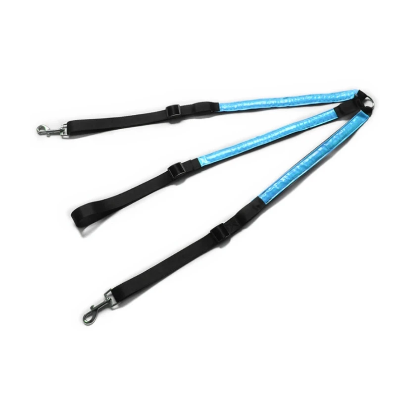 

Horse Webbing Harness Collar Breastplate Adjustable Night Visible LED Light Chest Belt Safe Riding Equipment