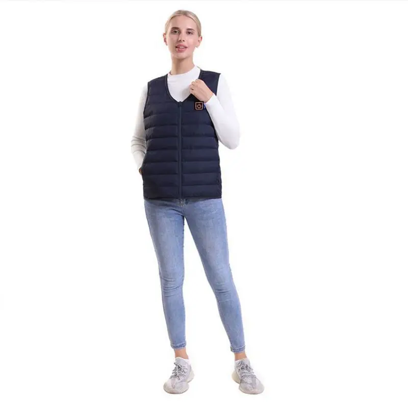 Winter Zone 5 heating clothing intelligent heating vest thermal clothing USB electric vest coat spot