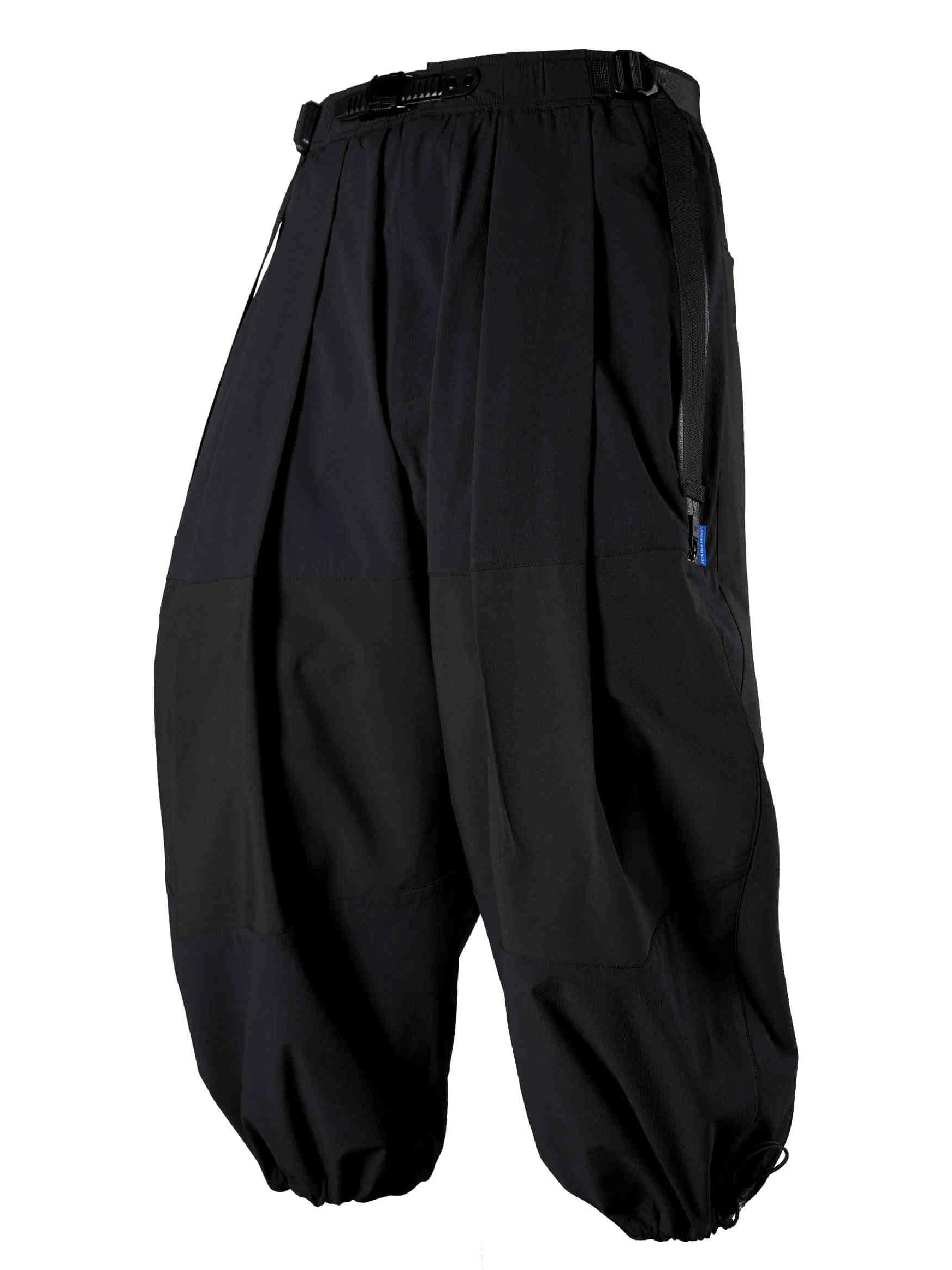 Фото REINDEE LUSION 24AW 088R1 ВОДОНЕПРОНИЦАЕМЫЙ САМURАЙСКИЙ ПАНТ БРЮКИ ТЕХОМЕТЬ DARKWEAR CYBERPUNK DARKWEAR STREETWEAR футуристический №1
