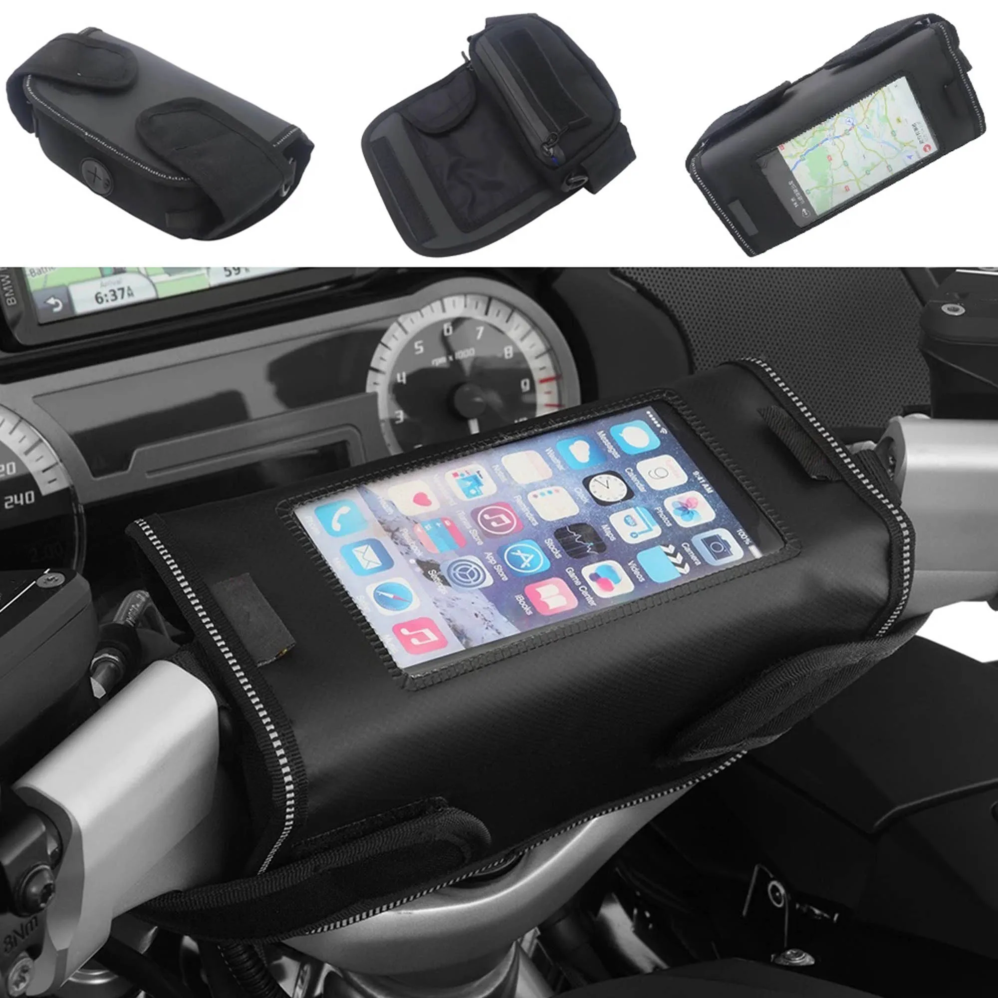 

Многофункциональная сумка на руль мотоцикла для BMW R1200RT LC R1250RT K1600GT GTL B R1100R RT R1150RT R850RT