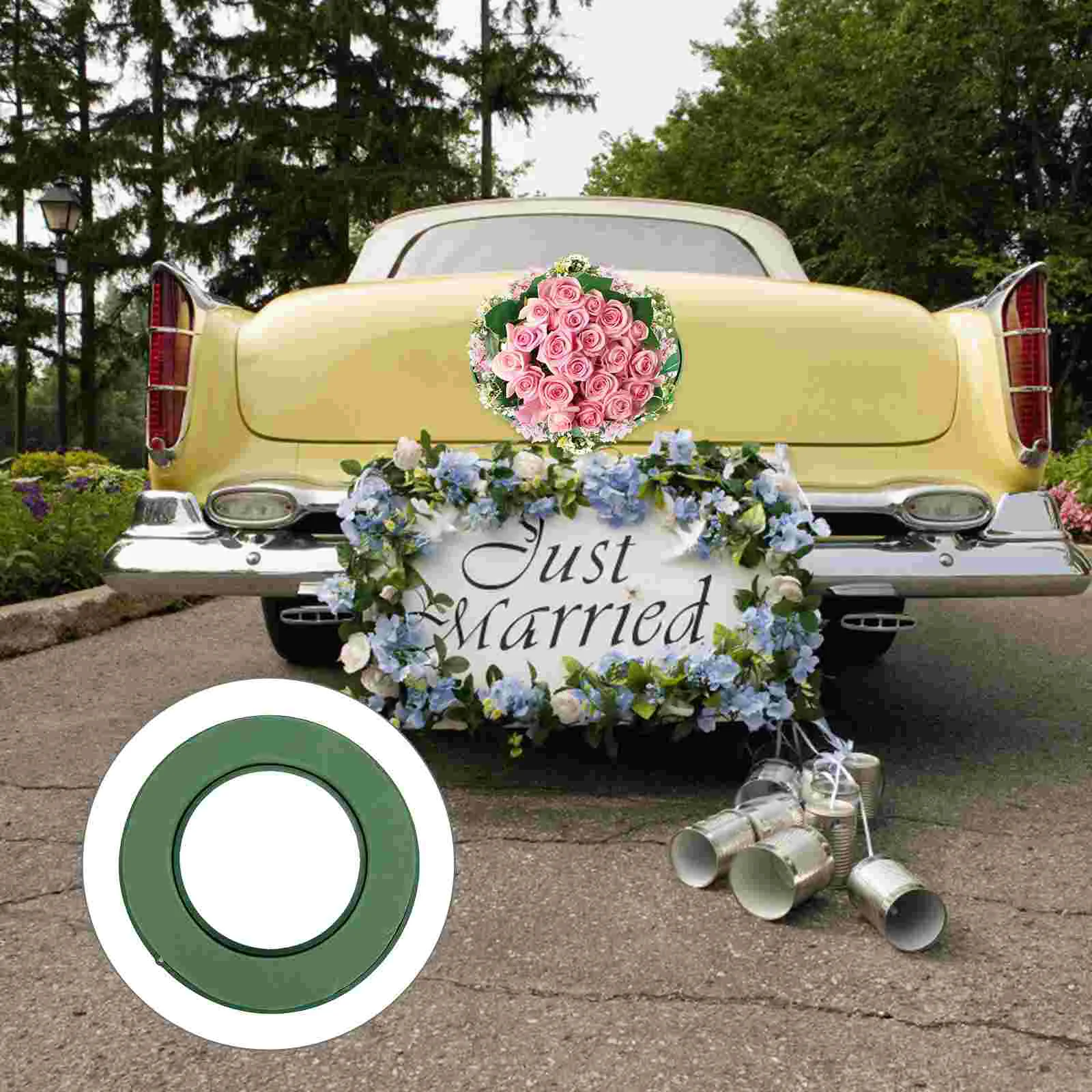 

Flower Floral Blocks Cage Wet Arrangement Florist Holder Mud Styrofoam Wreath Bricks Green Fresh Block Wedding Dry Sponge Ring