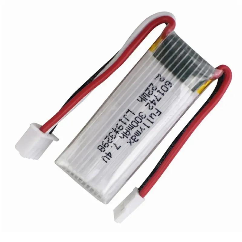 Аккумулятор Li-Ion ABTJ-2X 7.4V 300мАч для радиоуправляемых планеров F959 XK A600 A700 A800 A430 (art.: 3920dc7982186) - 3920dc7982186