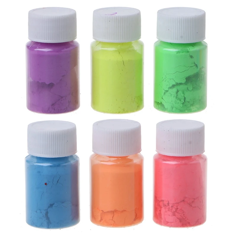 

Y1UE 6 Colors Pearl Powder Epoxy Resin Dye Pearl Pigment Natural Mica Mineral Powder