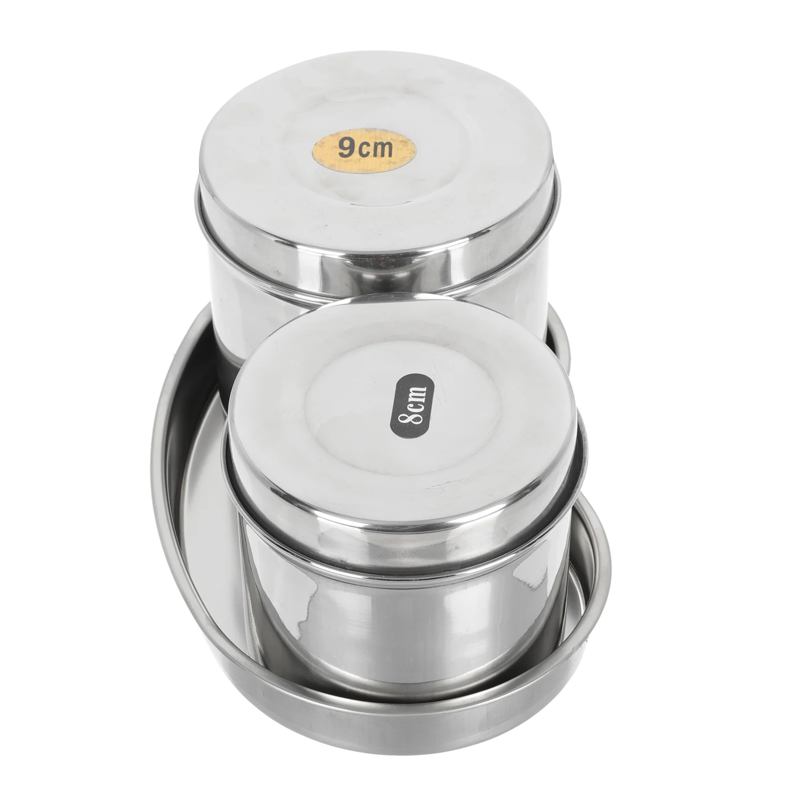 

Sterilizer Set Medical Tray Makeup Container Versatile Cylinder Accessory Sponge Ointment Jar Storage Plate