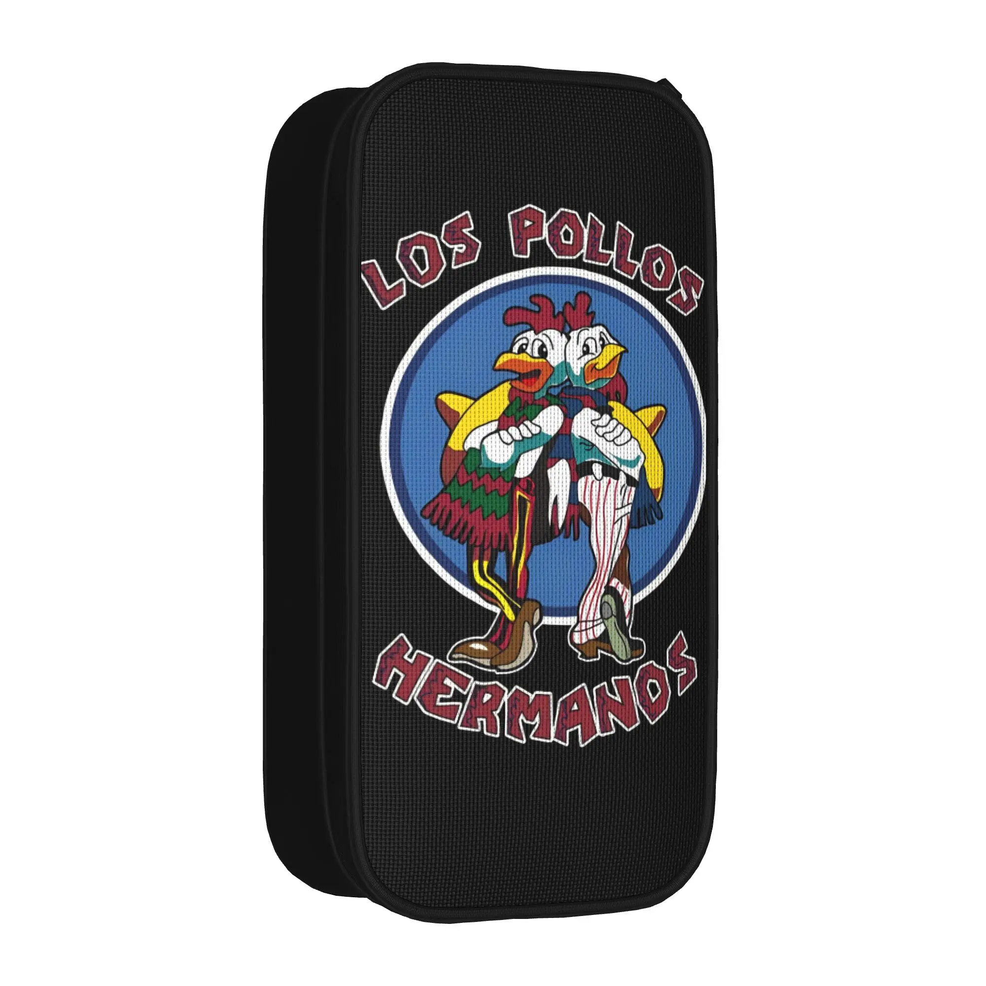 Фото Новые пеналы TV Chicken Brothers Los Pollos Hermanos в стиле Breaking Bad, вместительные школьные пеналы для студентов №1