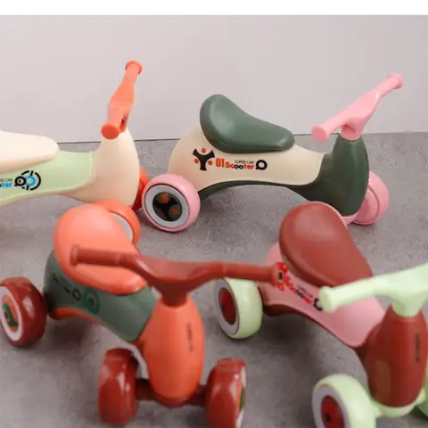 Детский пластиковый самокат ZTOYL