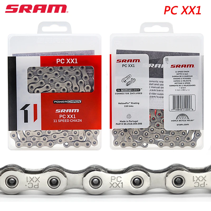 

SRAM PC XX1 Eagle 11 Speed Chain MTB Solid Pin Riveting Mountain Bike Bicycle Chain Eagle Magic 1PC Chain Part