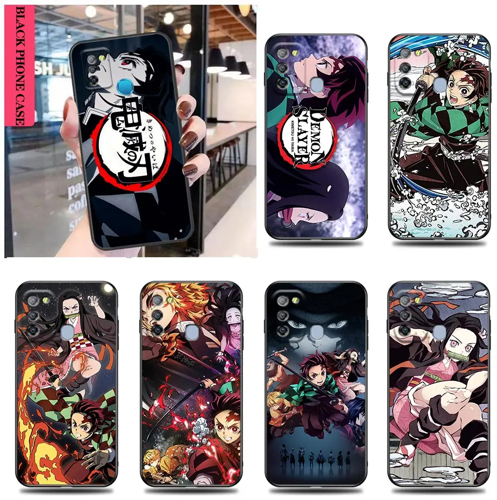 

Tanjiro Nezuko Kimetsu No Yaiba Case For TECNO HOT 8 S5 SMART SPARK 5 6 7 GO AIR ZERO 8 X 20 CAMON 16 19 POVA 2 4 PRO 5G Case