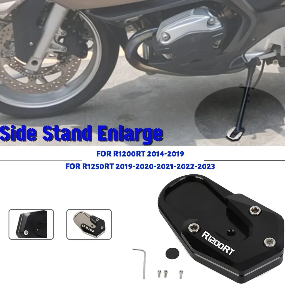 

For BMW R1250RT R1250RS R 1250 R1250 RS RT 1250RS 1250RT 2019 2020 2021 2022 2023 Motorcycle Foot Side Stand Enlarger Plate Pad