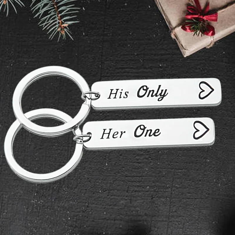 Милые парные брелки с подвеской для парня, девушки, мужа, раннего дня рождения