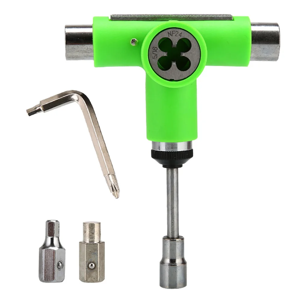 

Repair With Ratchet Skate Tools Set Lightweight T Wrench Mini Key Portable Universal Home Multifunctional Easy Apply Powerful