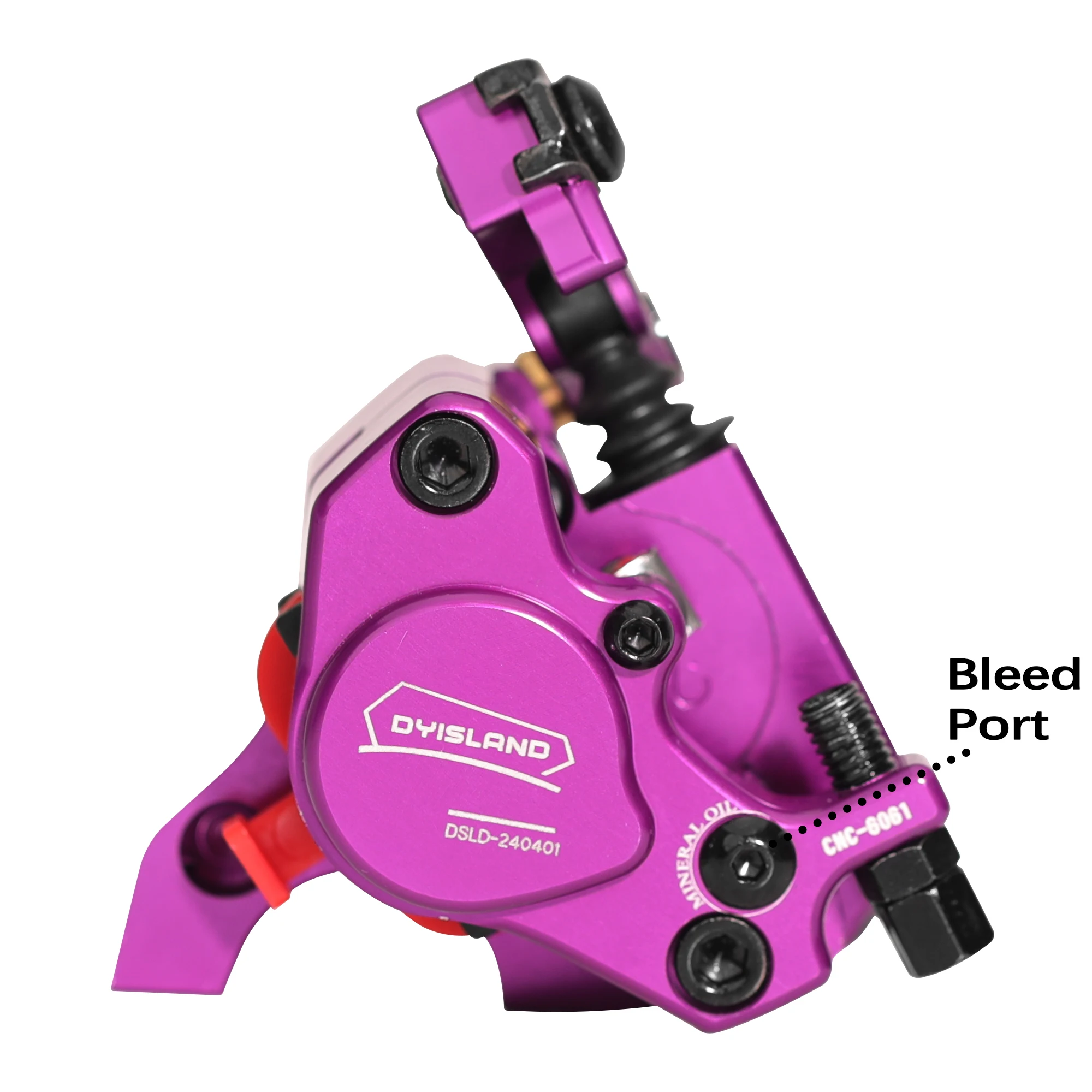 DYISLAND XT-8 2-поршневой комплект гидравлических дисковых тормозов для шоссейного