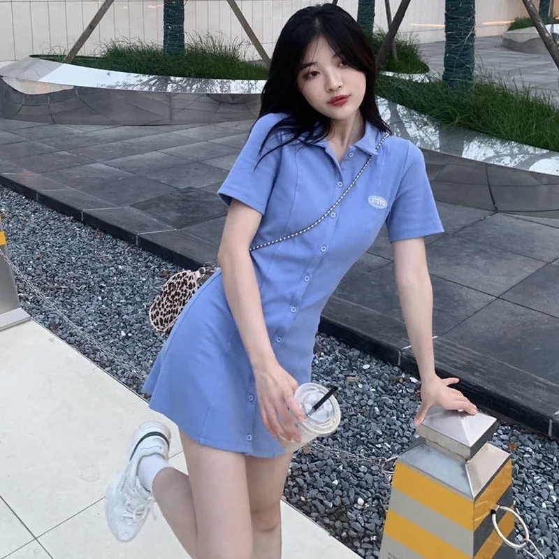 Женское короткое платье короткая розовая винтажная одежда рубашка чувственные