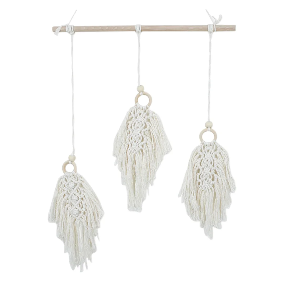 

Bohemian Tapestry Wall Hanging Tapestry Tassel Banner Wall Art Hanging Decor