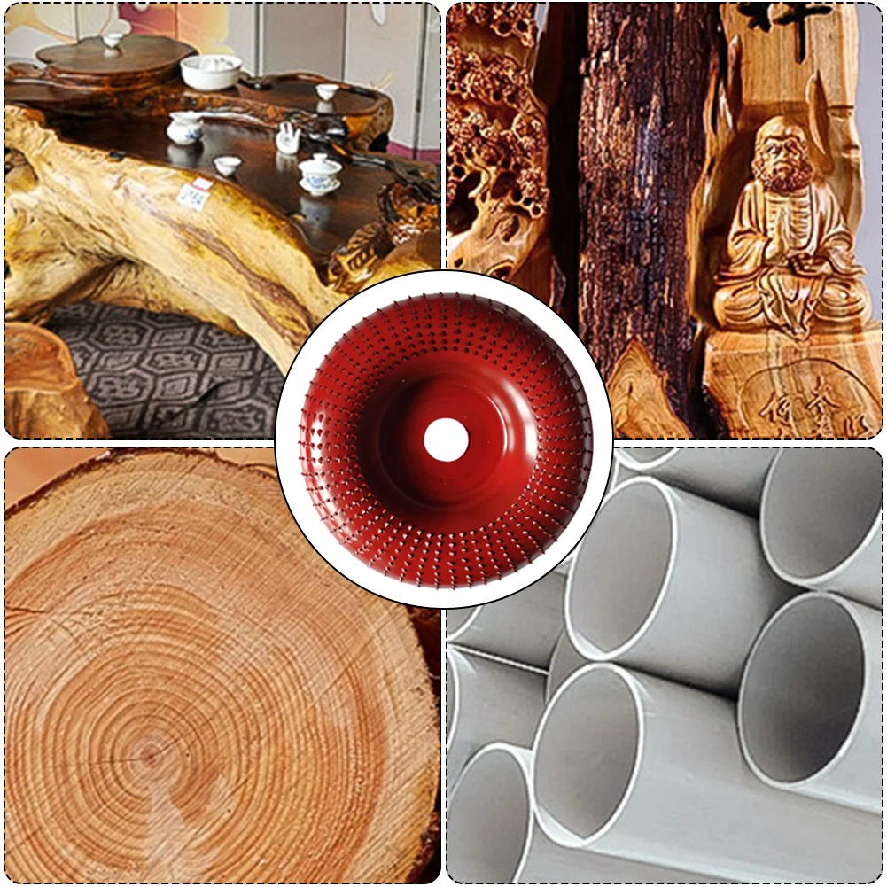 

Angle Grinder Wood Carving Grinder Sanding Shaping Tool 22mm Wheel Abrasive Disc for Household Wooden Accessories