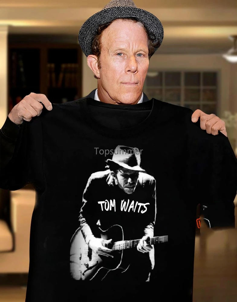 

Vtg Tom Waits Shirt Tom Waits Singer Unisex T-Shirt For Men Women S-3Xl