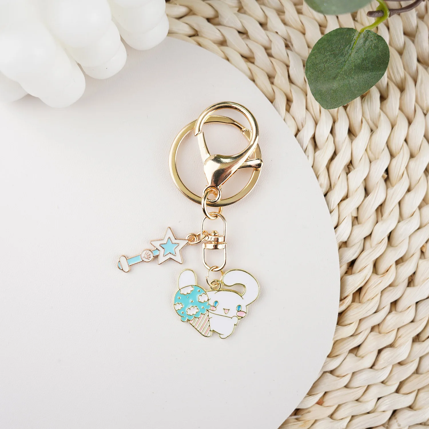 Брелок для ключей от оригинального бренда Kuromi Mymelody Cinnamoroll подвеска рюкзака