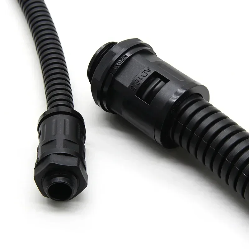 Концевые фитинги для полипропиленовой гофрированной трубы AD13 AD15.8 AD18.5 AD21.2 AD25 AD28.5