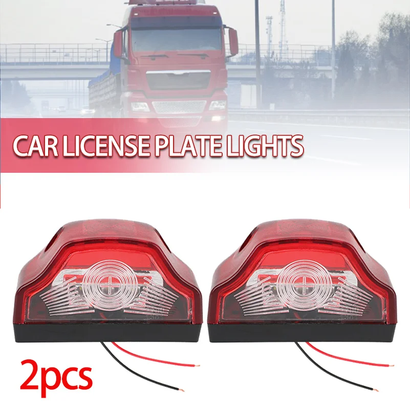 

2 шт., автомобисветильник сигнальные лампы, 12-24 В, 5 светодиодов